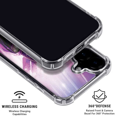 Marvel Gamora Shadow Assassin iPhone 16 Clear Case